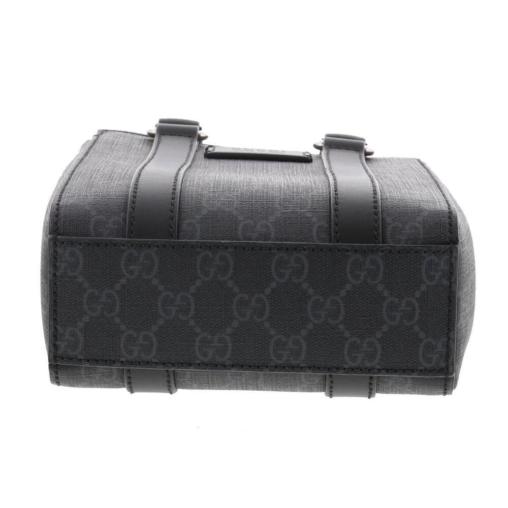 GUCCI Shoulder Bag Messenger GG Supreme Black - Picture 5 of 6